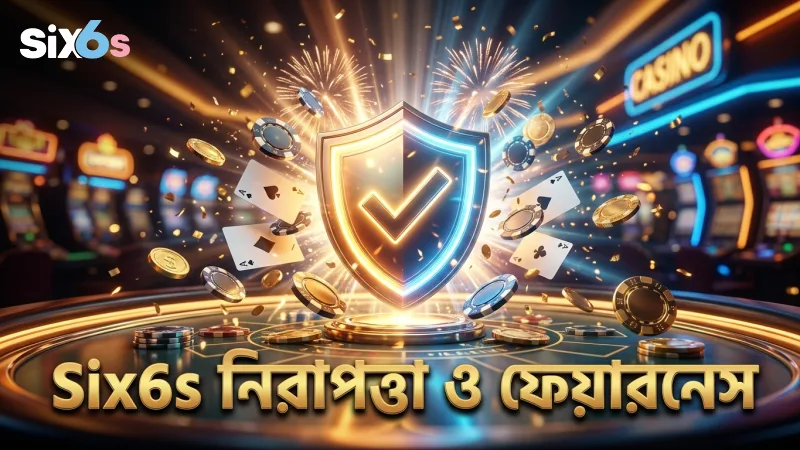 Six6s প্ল্যাটফর্মে ফেয়ারনেস ও নিরাপত্তার মান বজায় রাখা হয়