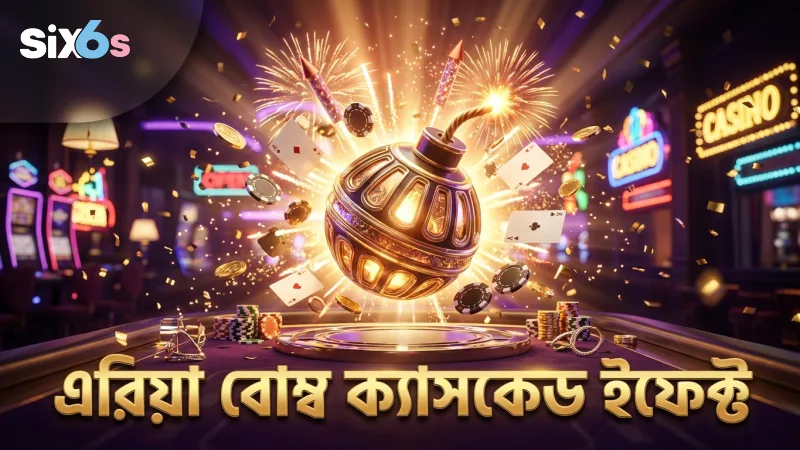 বোম্বিং ফিশিং এ এরিয়া বোম্ব ক্যাসকেড ইফেক্ট গুরুত্বপূর্ণ।