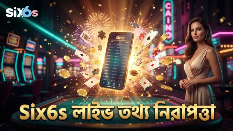Six6s প্ল্যাটফর্মে লাইভ ডেটার মাধ্যমে বিশ্বস্ততা নিশ্চিত করা হয়।