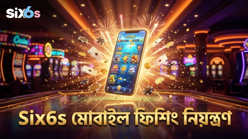 Six6s মোবাইল ইন্টারফেসে ফিজি ফিশিং এর সহজ নিয়ন্ত্রণ