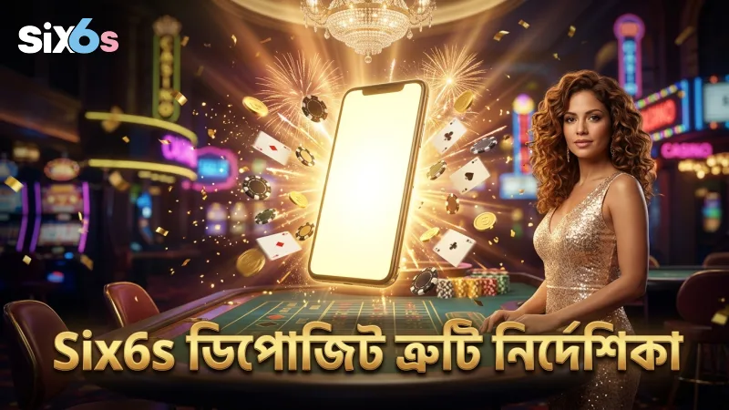 ডিপোজিট ত্রুটি এড়াতে Six6s সাপোর্টের নির্দেশিকা অনুসরণ করুন