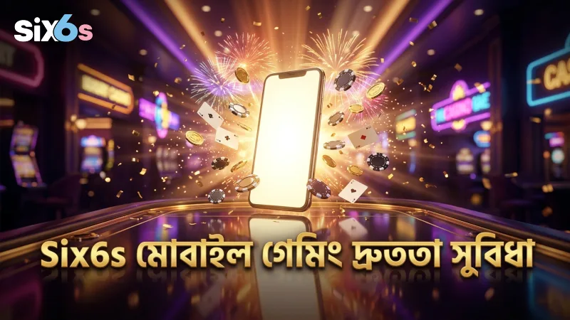 Six6s প্ল্যাটফর্মে মোবাইলে দ্রুত হিরো ফিশিং খেলার পরিবেশ।