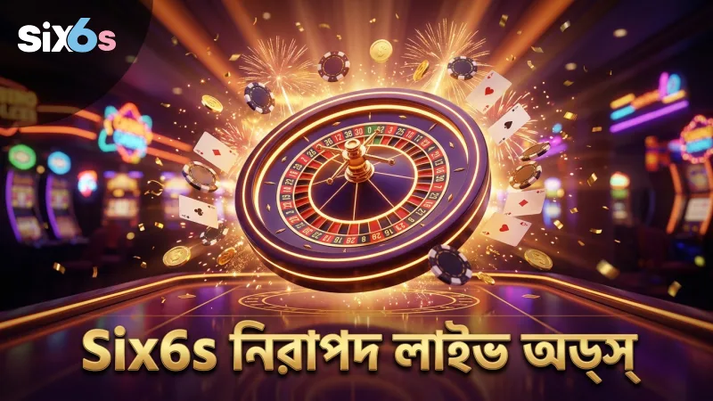 Six6s রিয়েল-টাইম অডস আপডেট নিরাপদ বাজির নিশ্চয়তা দেয়।