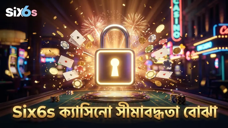 Six6s ক্যাসিনোর সীমাবদ্ধতা ও নিয়মগুলি স্পষ্টভাবে বোঝা জরুরি।