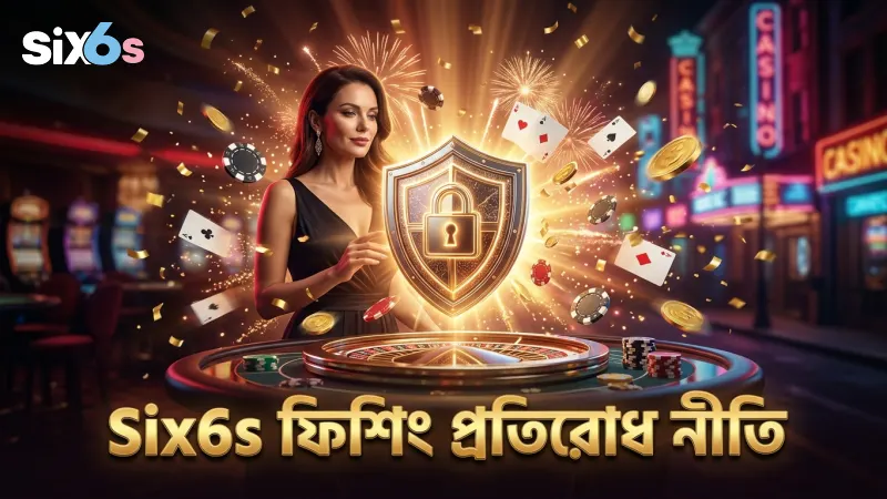 ফিশিং প্রতিরোধ ও নিরাপদ পাসওয়ার্ড নীতি ছয়৬এস-এ কার্যকর।