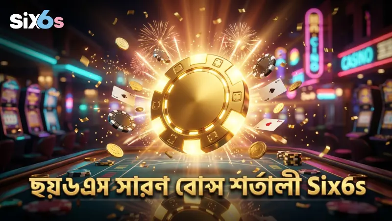 ছয়৬এস বোনাসের সাধারণ অফারের শর্তাবলী স্পষ্টভাবে উপস্থাপিত।