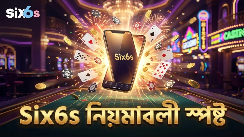 Six6s প্ল্যাটফর্মের নিয়মাবলী স্পষ্ট ও সংক্ষিপ্ত